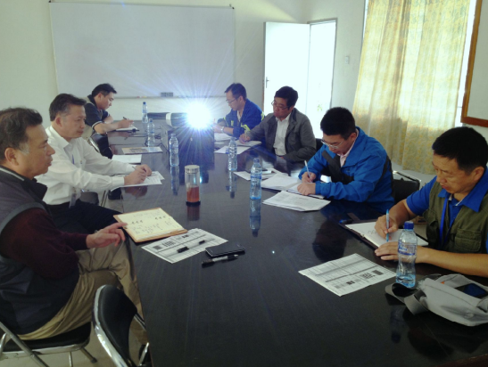 President Xinghu Tao Doing Research at CNMC Luanshya