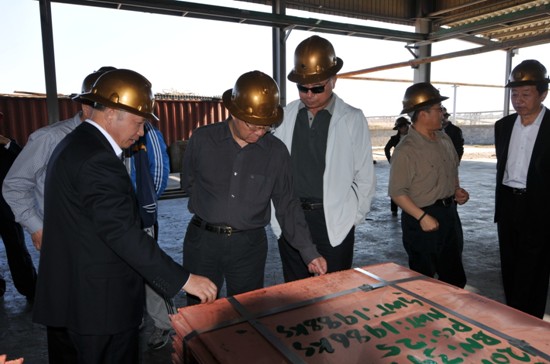 General Manager Zhang Keli of CNMC Came to CNMC Luanshya for Investigation
