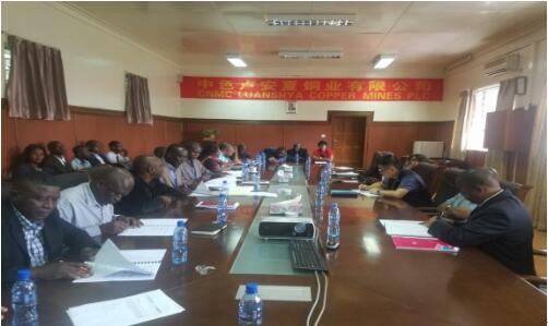 2018 Annual Collective Consultation of CNMC Luanshya Copper Mines PLC, subsidiary of China Nonferrous Metal Mining Co., Ltd. was successfully completed